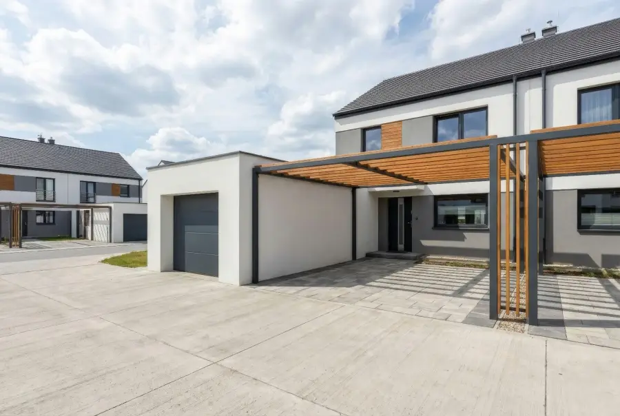 Die Basis unserer Carports ist eine hochwertige, verzinkte Stahlkonstruktion. Diese bietet: