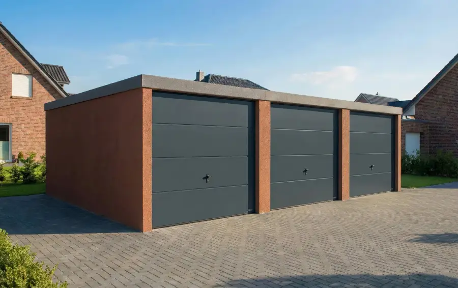 Stabile verzinkte Stahlkonstruktion